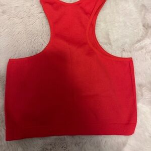 Red Racerback Tank Top
